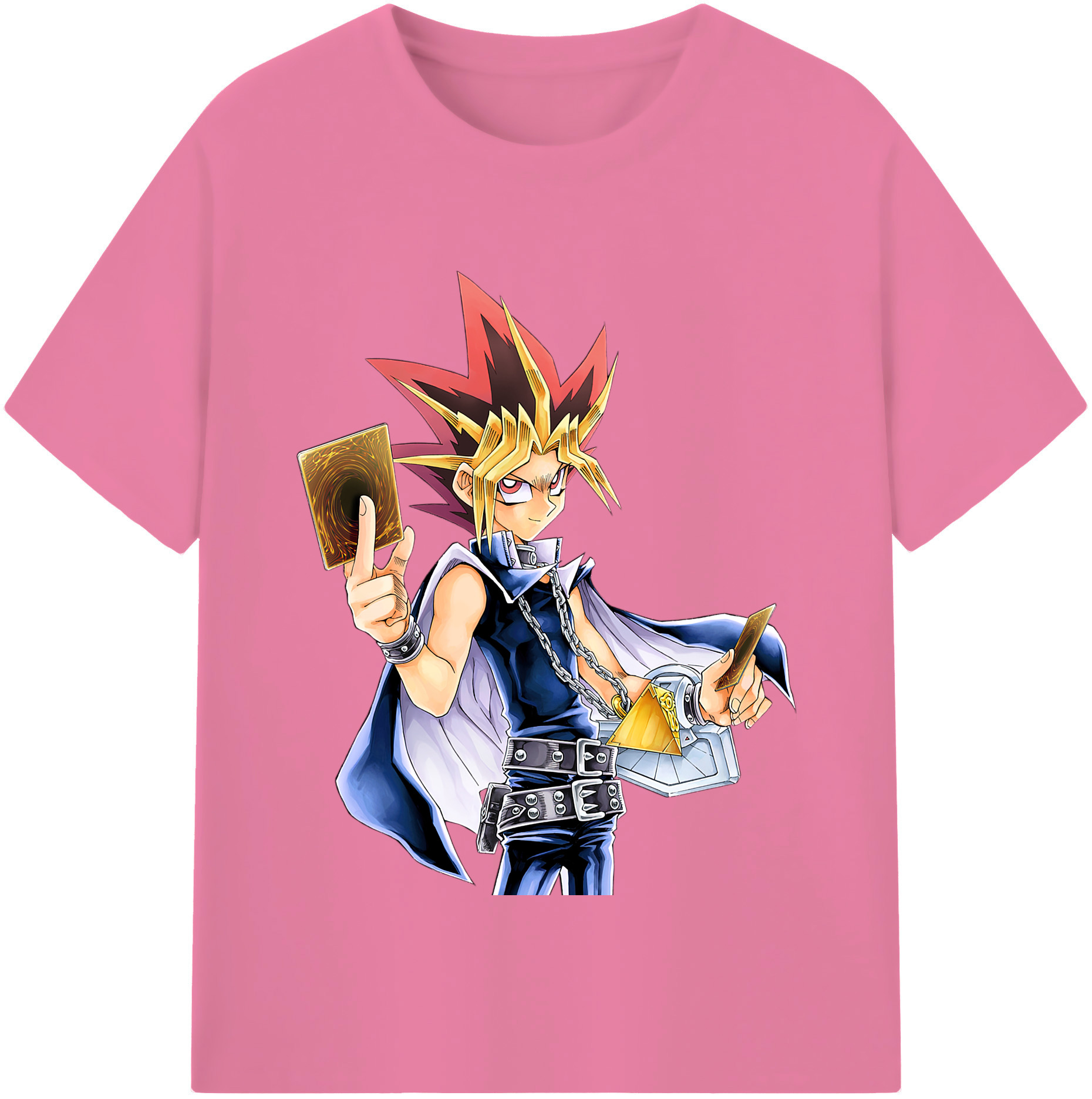 （画像用） 遊☆戯☆王 Yu-Gi-Oh! 綿100％半袖Tシャツ（フロントプリント）